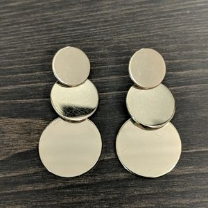 Glossy Gold Earrings